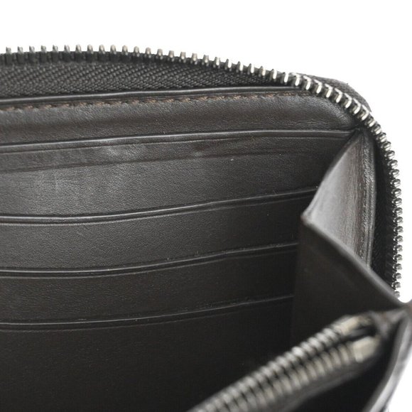 BERLUTI Logo Itauba Long Zip Around Wallet Scritto Leather Brown Italy 16RJ380 - Picture 2 of 16